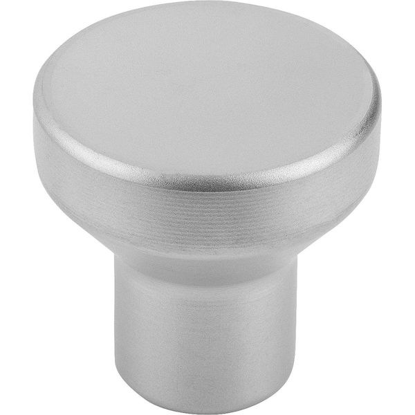 Mushroom Knob Size:3 D=M08, D1=33, Stainless Steel Blasted